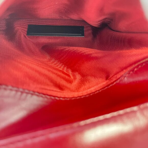 Prada Bordeaus Leather Wallet w/ Coin Pouch - Preowned - Picture 11 of 14